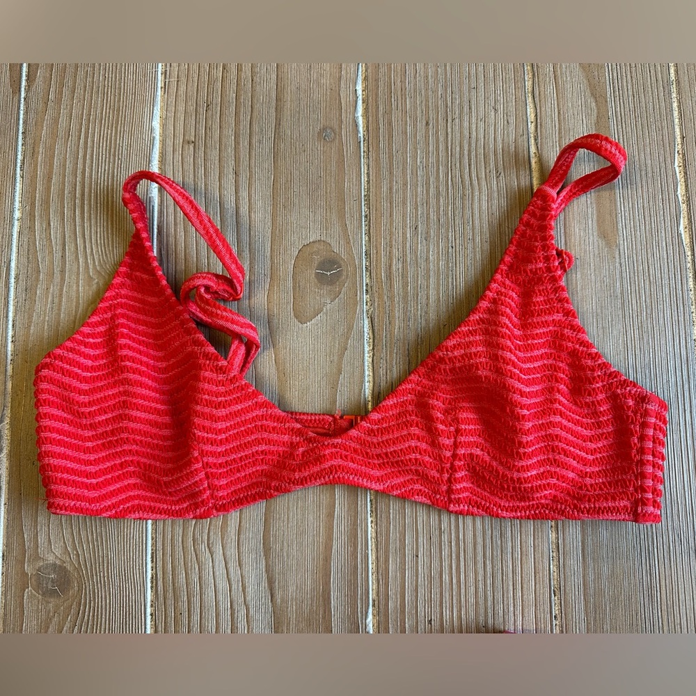 Triangle swimsuit top sz large
